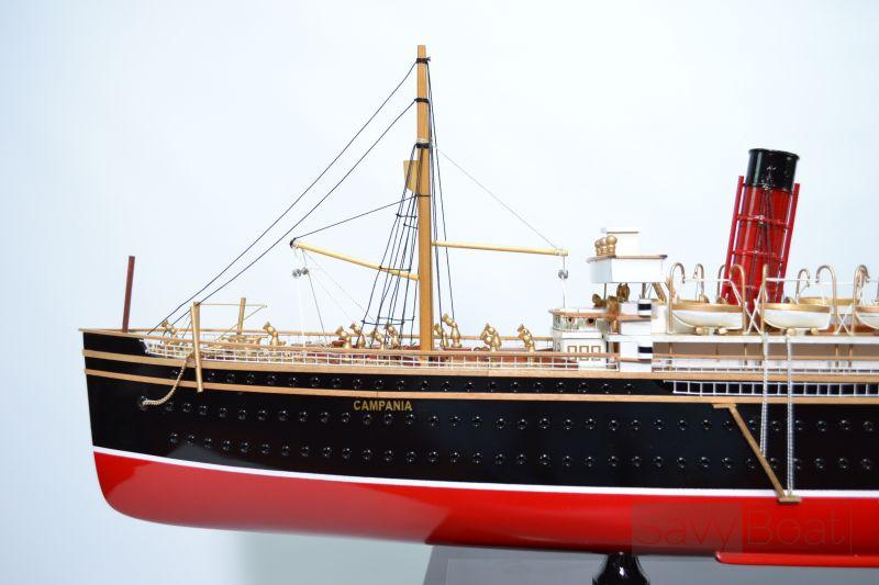 RMS Campania - Handcrafted Wooden Model Boat SavyBoat