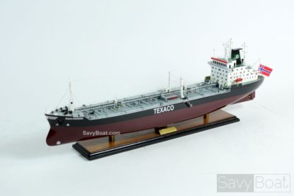 Texaco Stockholm wooden ship model