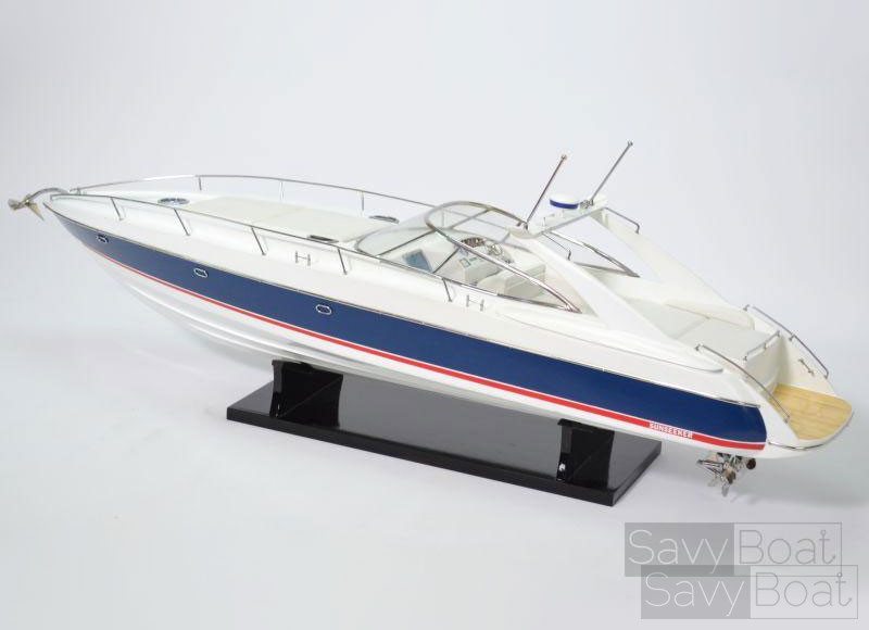 Sunseeker Superhawk 48 Wood Ship Model 