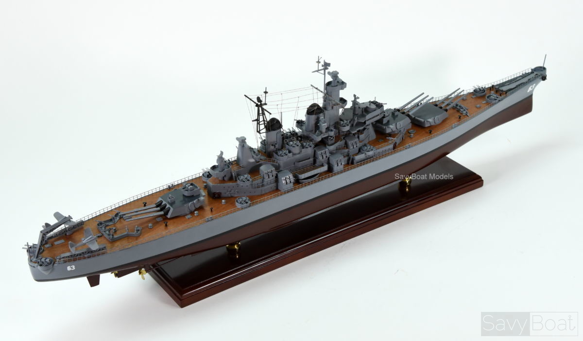 USS Missouri 3D Model