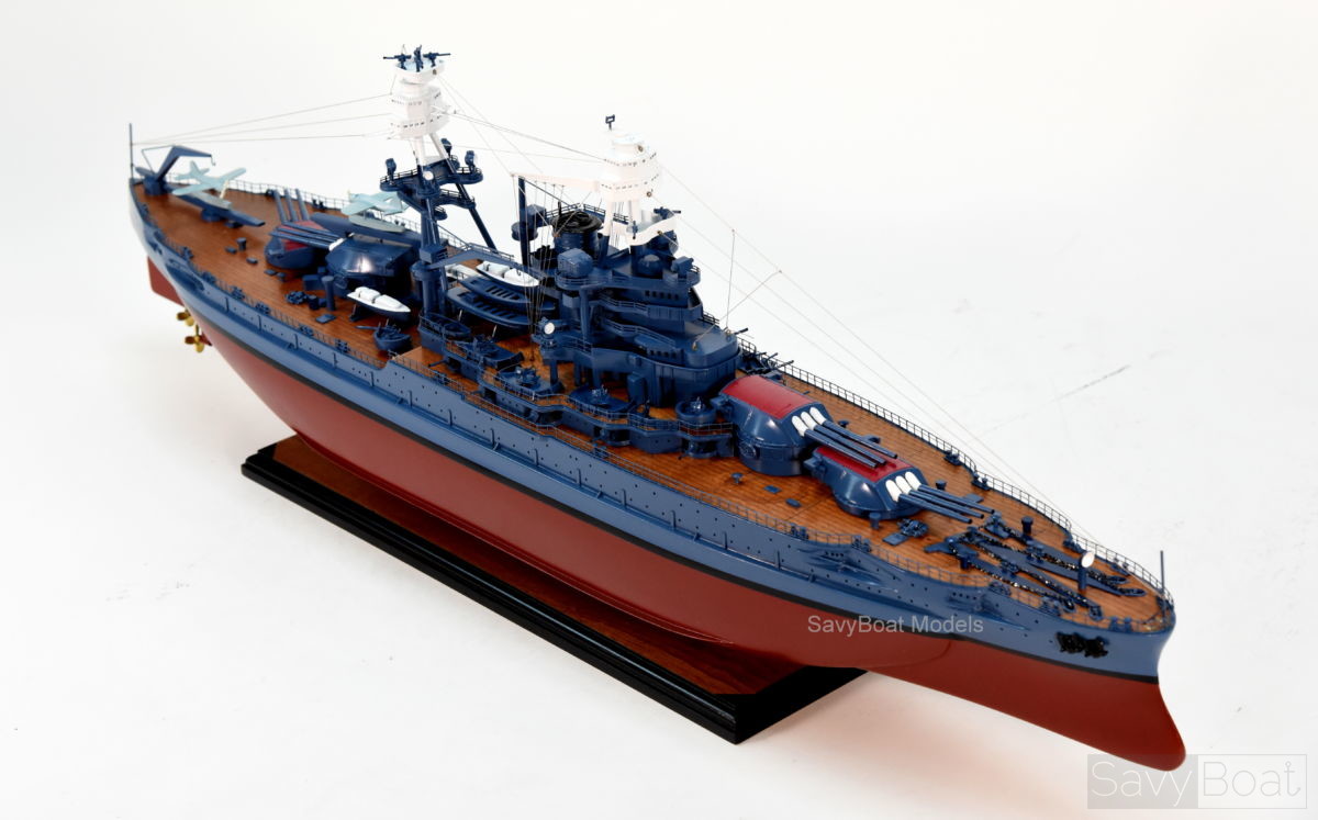 USS Arizona BB-39 - Handcrafted Wooden Model Boat SavyBoat