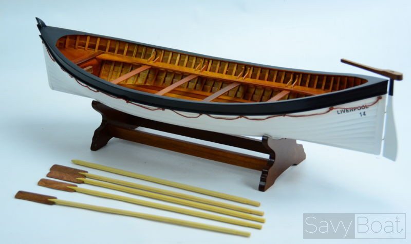 Titanic Lifeboat 24 Wooden Handmade Row Boat Model