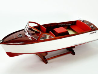 Chris Craft Sea Skiff handmade wooden boat model