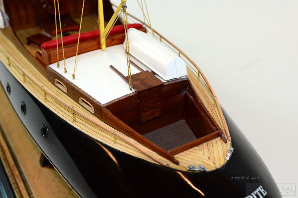 Aphrodite Commuter Yacht - Museum Quailty Handmade Wooden ...