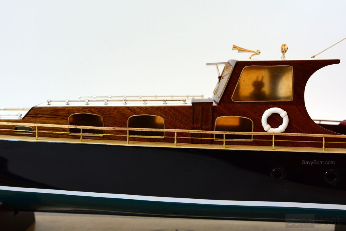 Aphrodite Commuter Yacht - Museum Quailty Handmade Wooden 