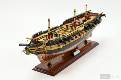 USS Essex wooden ship model