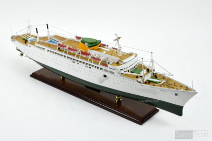 SS Brasil ocean liner model ship