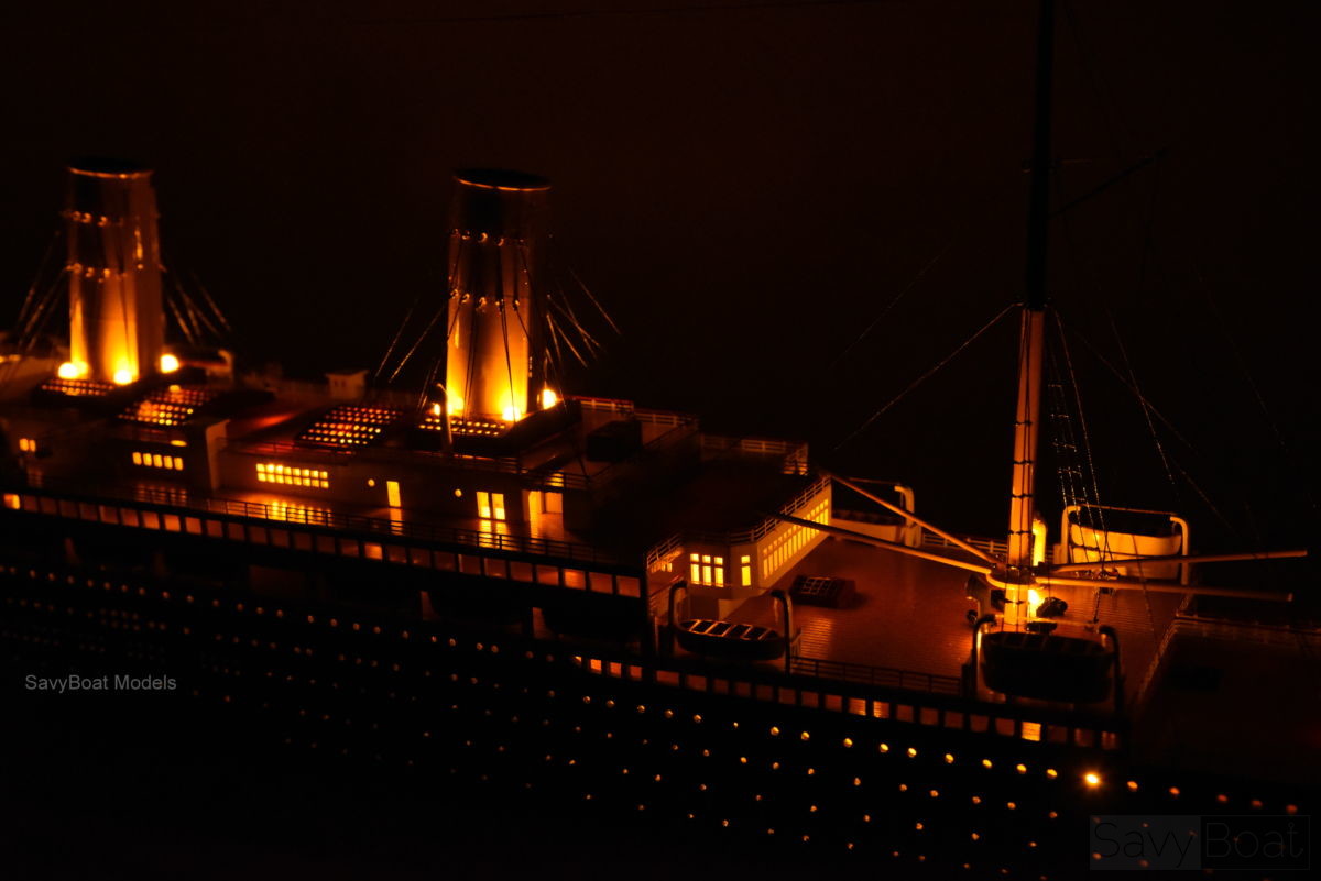 SS Imperator Ocean Liner - Handcrafted Model ship