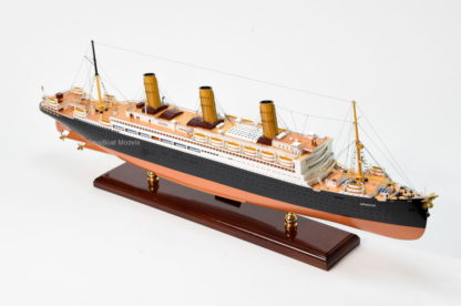 SS Imperator handmade wooden ship model