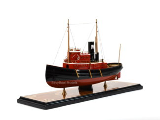 Edmon J. Moran tugboat woodden model