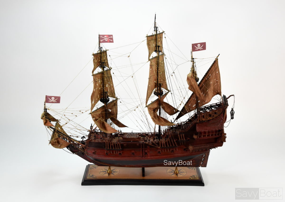 1151 Pcs Queen Anne's Revenge Ship Piraten des karibischen Modellbausteins NEU 