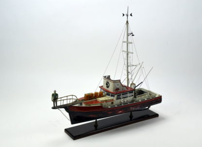 Orca Jaws wooden boat model