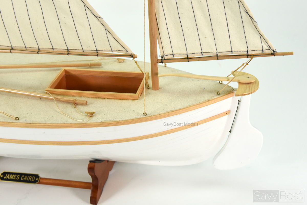James Caird Handmade Wooden Model Boat 