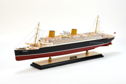 SS Bremen ocean liner ship model