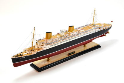 SS Bremen ocean liner ship model