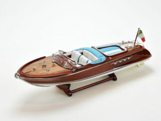 Riva Aquarama Speed Model Ship Boat Wood Wooden Italian Nautica Handmade 21" 