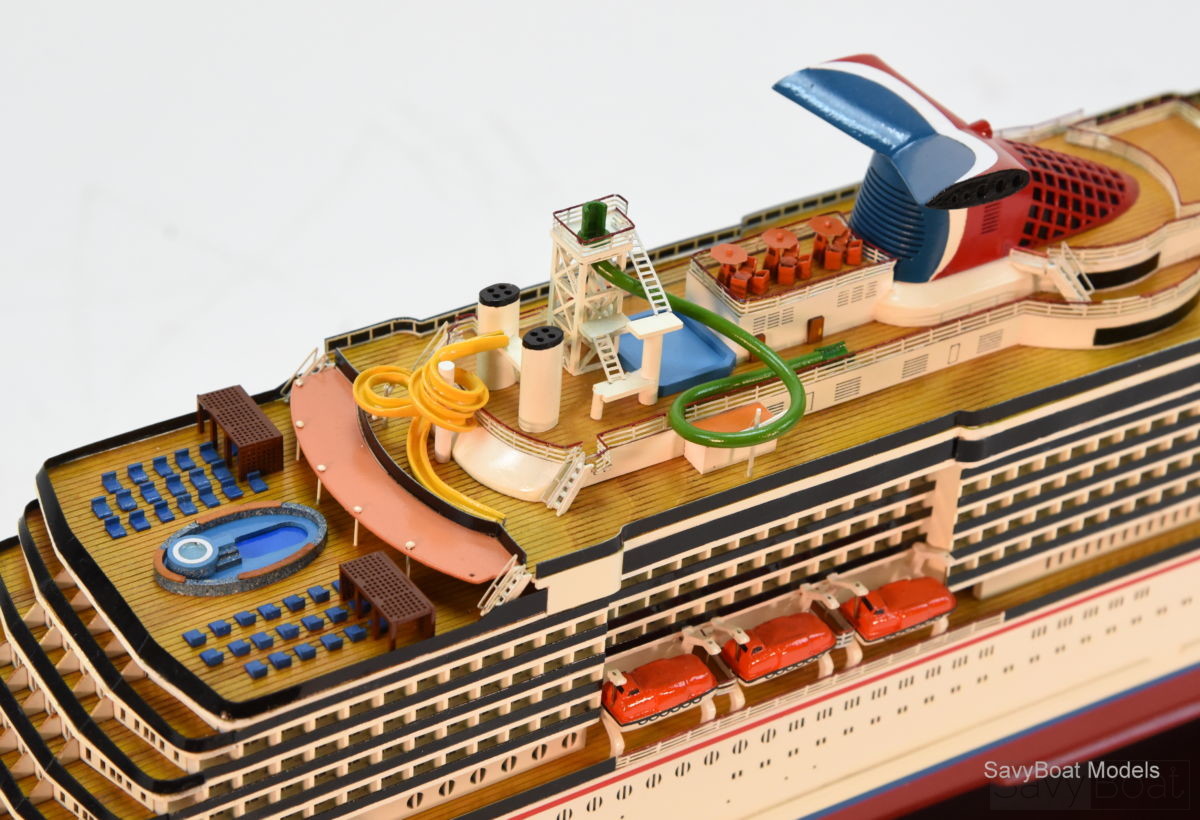 Carnival Legend Cruise Ship Handcrafted Ship Model Savyboat Model
